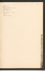 k.k. naturhistorisches Hofmuseum, Index Intendanzakten 1906, Seite 31